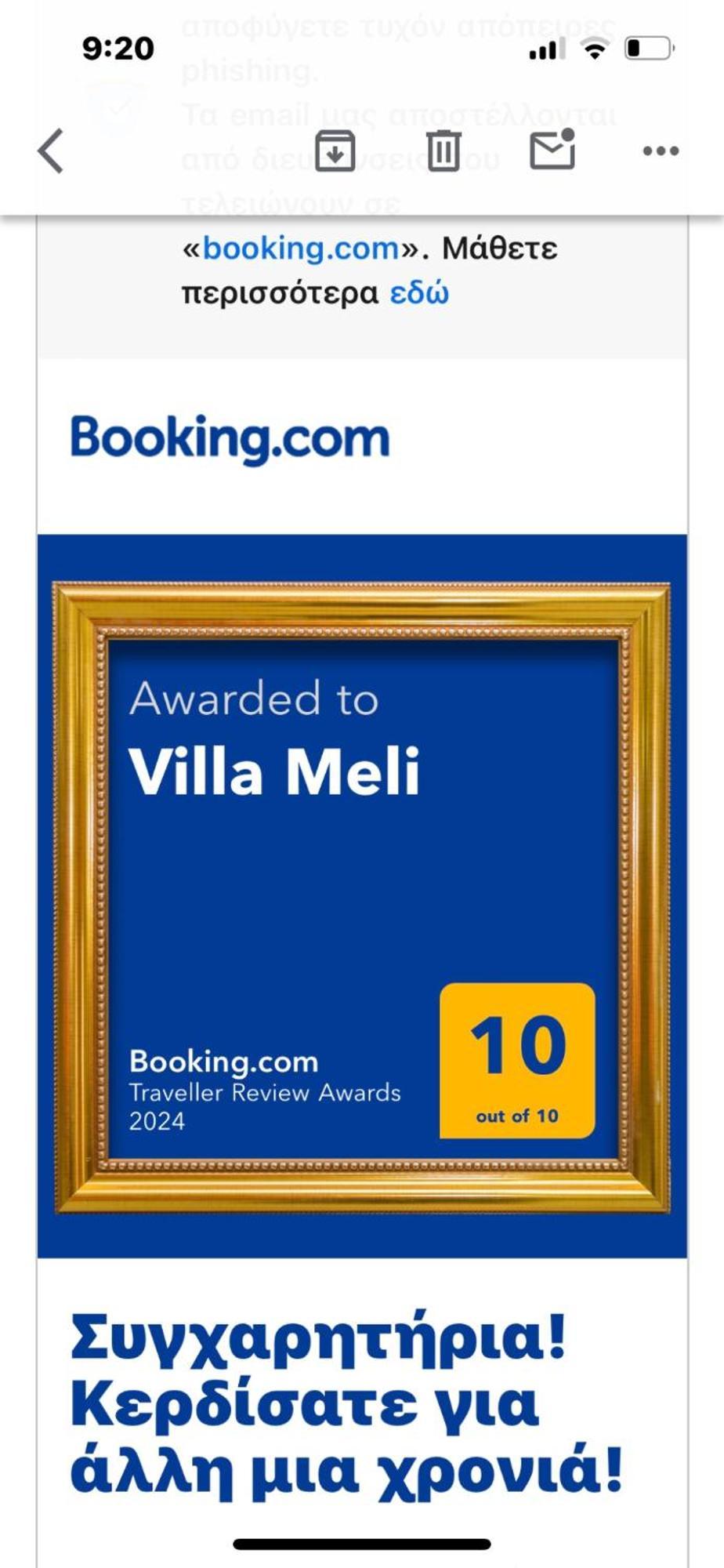 Villa Meli Otziás Dış mekan fotoğraf